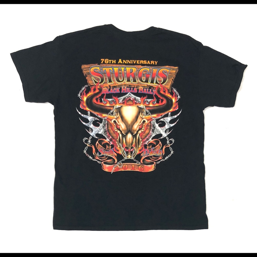 Big Graphic tee Sturgis 2016 South Dakota Glencoe
